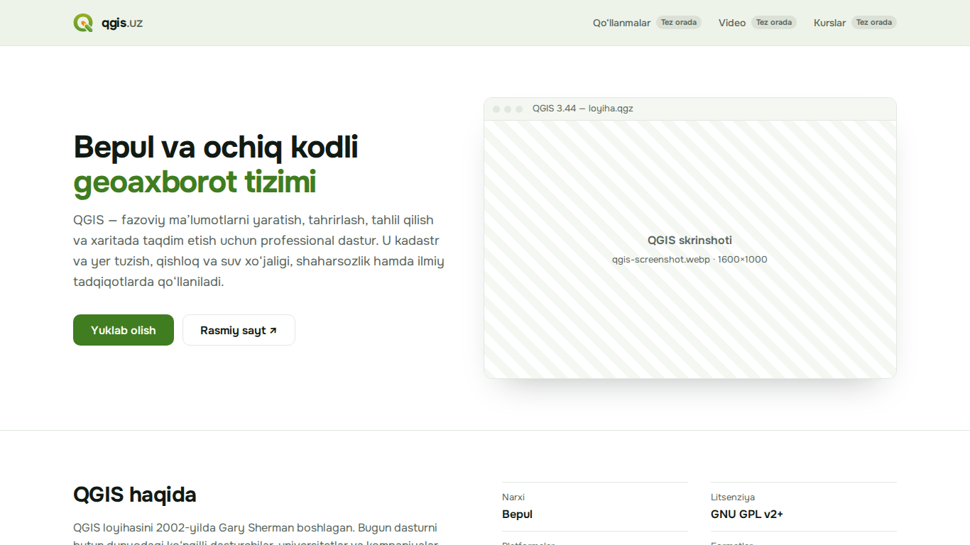 qgis.uz skrinshoti