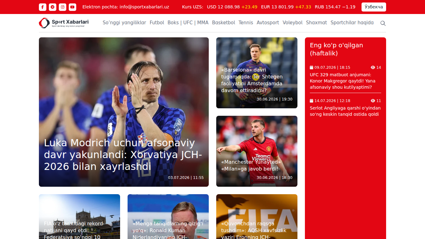 sportxabarlari.uz skrinshoti